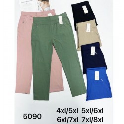 Штани жіночі 6 шт (4-8XL) коттон PaH_5090