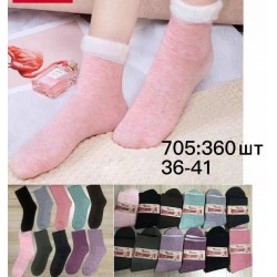 Шкарпетки жіночі 12 шт (36-41 р) фліс PaH_705