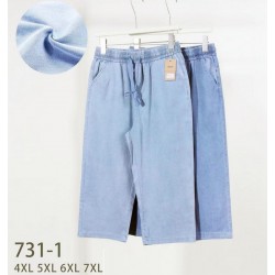 Капрі жіночі 6 шт (4-7XL) коттон PaH_731-1