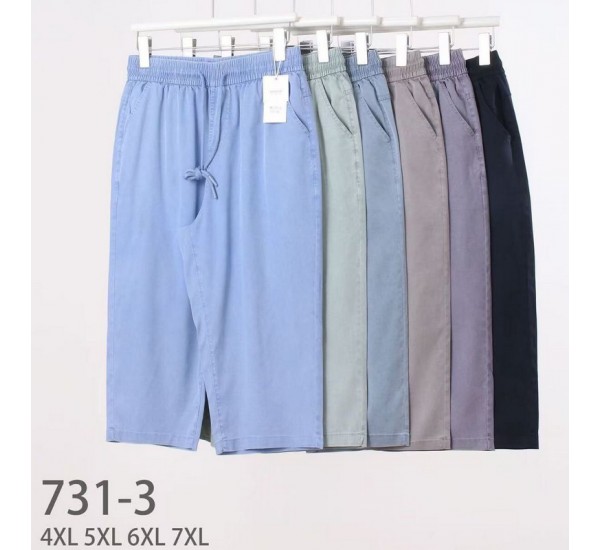 Капрі жіночі 6 шт (4-7XL) коттон PaH_731-3