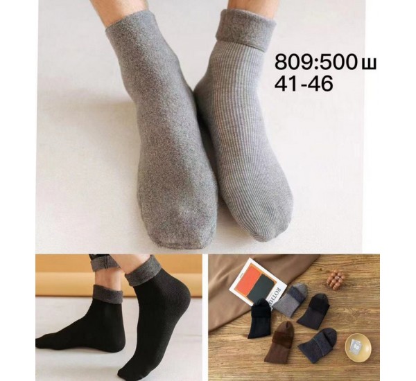 Шкарпетки чоловічі 10 шт (41-46 р) фліс PaH_809