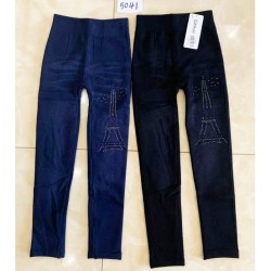 Лосини для дівчаток 6 шт (6-10 років) хутро PaH_5041