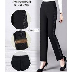 Штани жіночі 6 шт (6-7XL) хутро PaH_A978-2