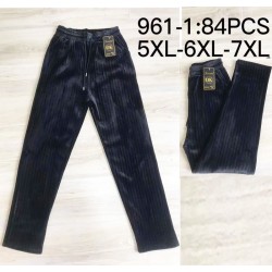 Спорт штани жіночі 6 шт (5-7XL) хутро/велюр PaH_1961-1