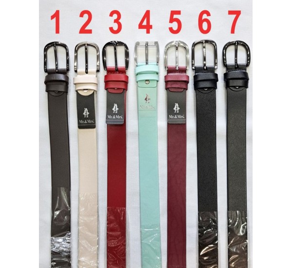 Ремень женский, кожа 1 шт (35 мм) ReM_080610