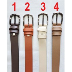 Ремінь жіночий, шкіра 1 шт (30 мм) ReM_080630