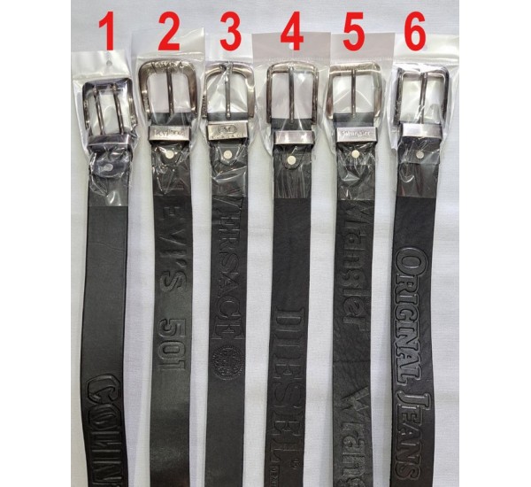 Ремінь чоловічий, (40 мм) шкіра 1 шт ReM_140603