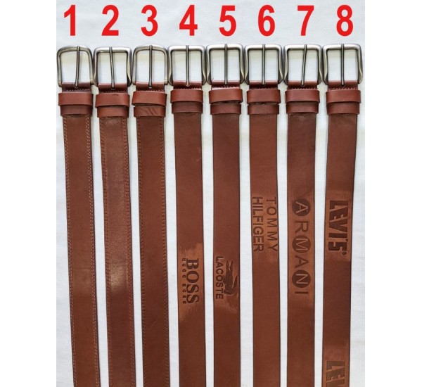 Ремінь чоловічий, (40 мм) шкіра 1 шт ReM_140632