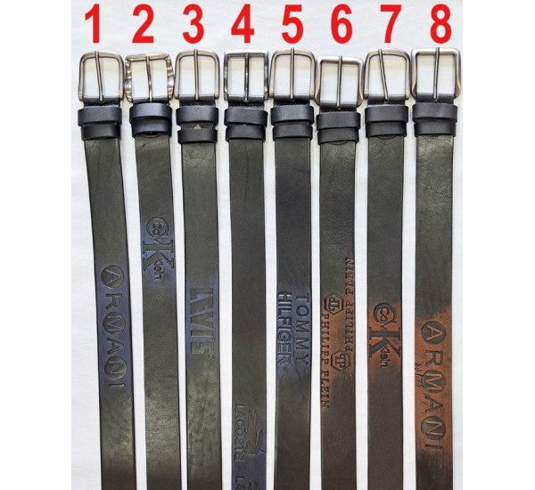 Ремінь чоловічий, (40 мм) шкіра 1 шт ReM_140633