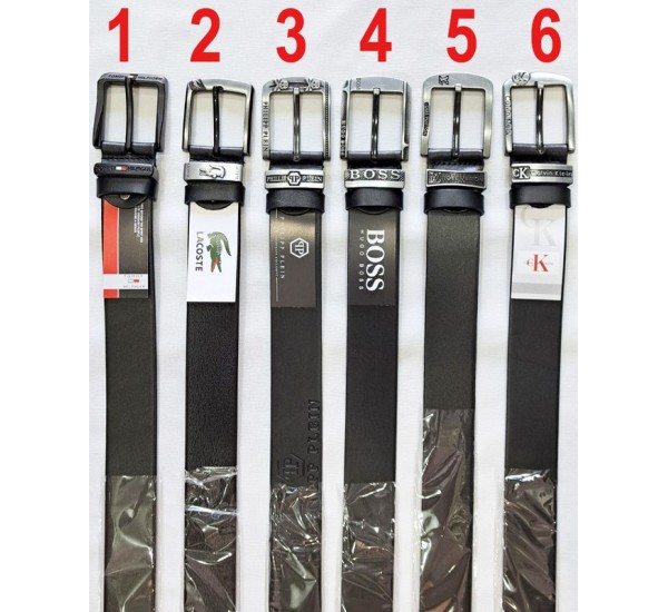 Ремінь чоловічий, (40 мм) шкіра 1 шт ReM_140638