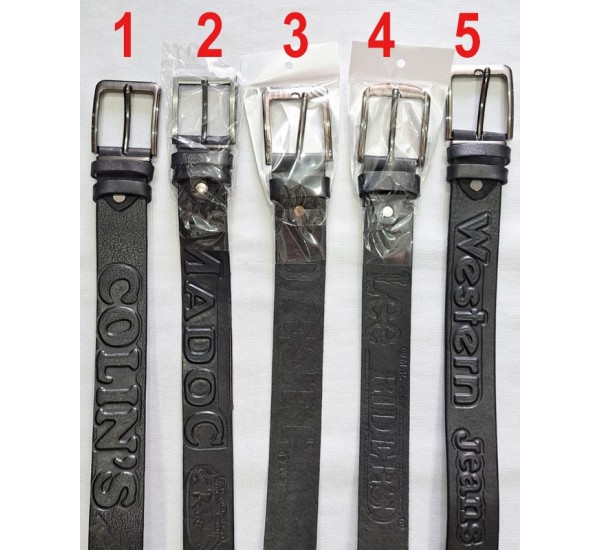 Ремінь чоловічий, (40 мм) шкіра 1 шт ReM_140604