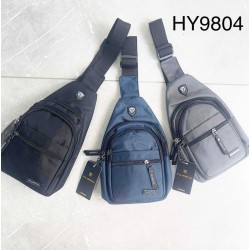 Сумка-слінг чоловіча, нейлон, 1 шт, RoM_HY9804