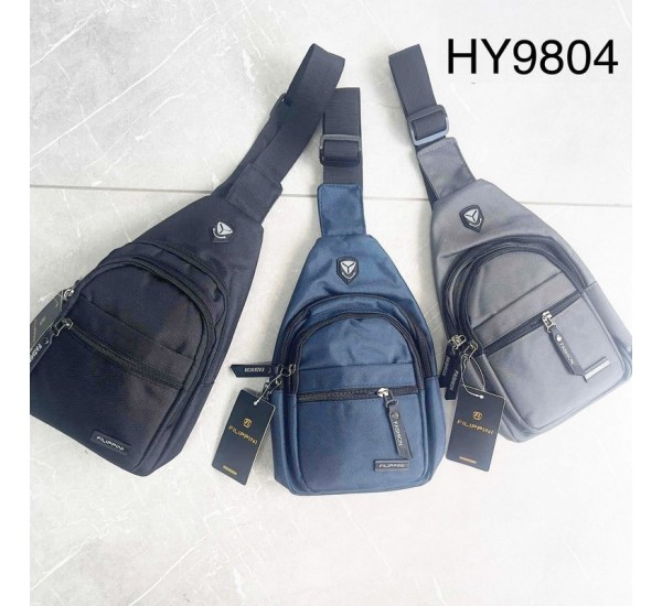 Сумка-слінг чоловіча, нейлон, 1 шт, RoM_HY9804