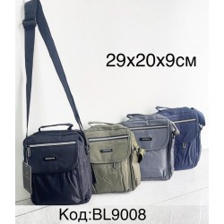 Сумка чоловіча, нейлон, 1 шт, RoM_BL9008