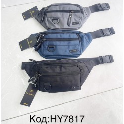 Сумка чоловіча на пояс, авізент, 1 шт, RoM_HY7817