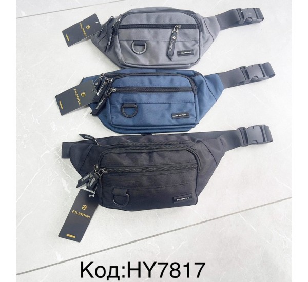 Сумка чоловіча на пояс, авізент, 1 шт, RoM_HY7817