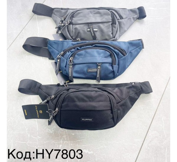 Сумка чоловіча на пояс, авізент, 1 шт, RoM_HY7803