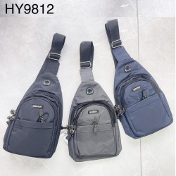 Сумка-слінг чоловіча, нейлон, 1 шт, RoM_HY9812