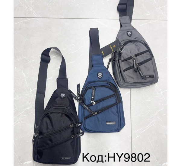 Сумка-слінг чоловіча, нейлон, 1 шт, RoM_HY9802