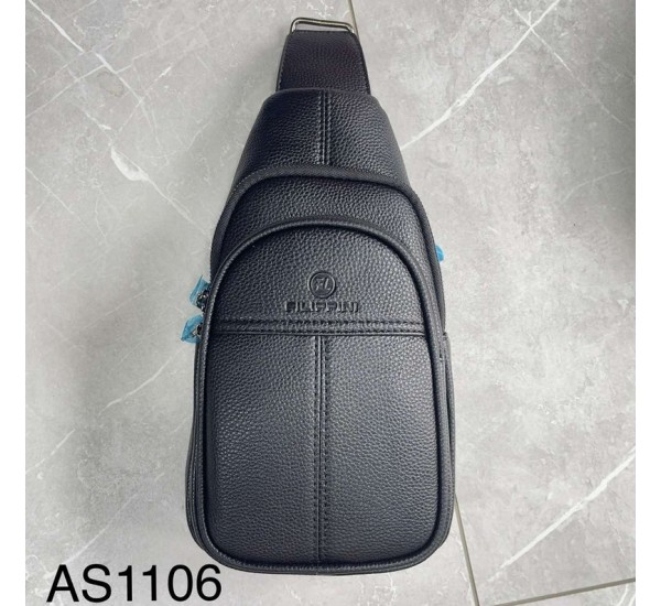 Сумка-слінг чоловіча, екошкіра, 1 шт, RoM_AS1106