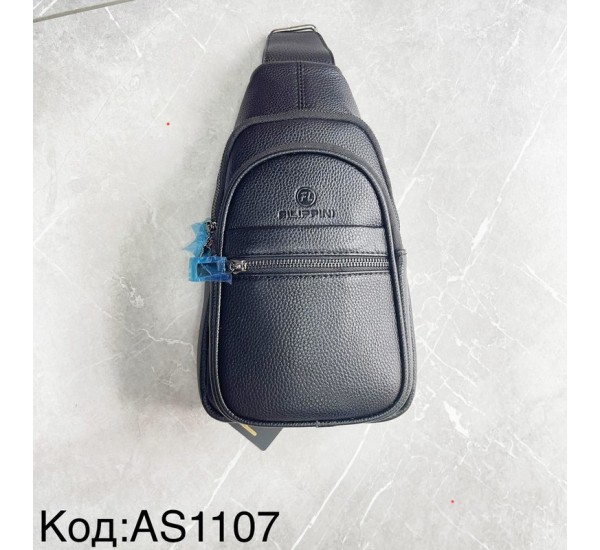 Сумка-слінг чоловіча, екошкіра, 1 шт, RoM_AS1107