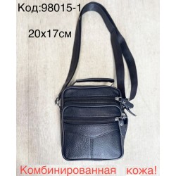 Сумка чоловіча, екошкіра, 1 шт, RoM_98015-1