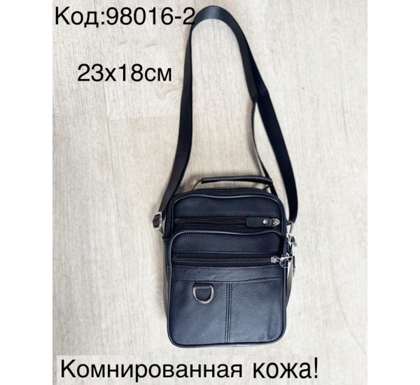 Сумка чоловіча, екошкіра, 1 шт, RoM_98016-2