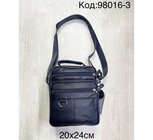 Сумка чоловіча, екошкіра, 1 шт, RoM_98016-3