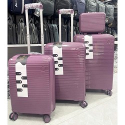 Валіза з бьюті кейсом 4в1, поліпропілен 1 шт, RoM_601-2