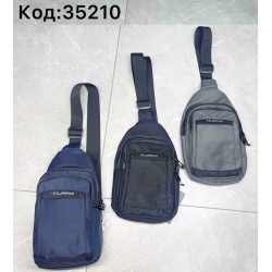 Сумка-слінг чоловіча, нейлон, 1 шт, RoM_35210