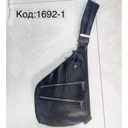 Сумка-слінг чоловіча, екошкіра, 1 шт, RoM_1692-1