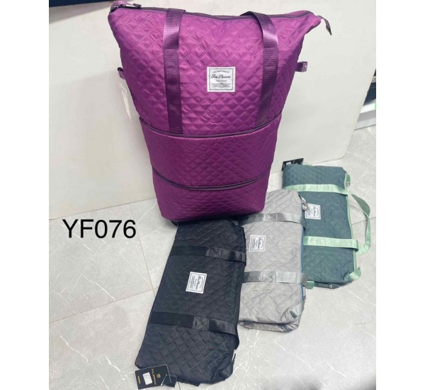 Сумка дорожня на колесах, нейлон, 1 шт, RoM_YF076