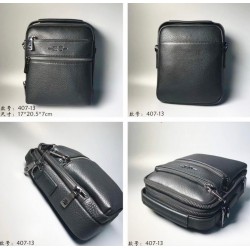 Сумка чоловіча, шкіра, 1 шт, RoM_407-13