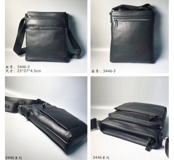 Сумка чоловіча, шкіра, 1 шт, RoM_5446-3