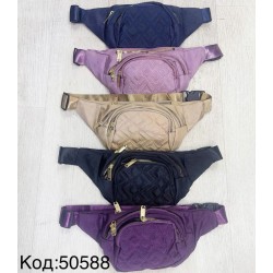 Сумка жіноча на пояс, нейлон, 3 шт, RoM_50588