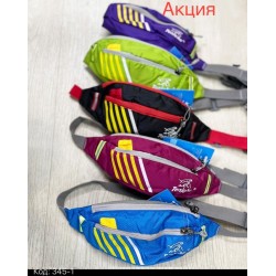 Сумка унісекс на пояс, нейлон, 3 шт, RoM_345-1