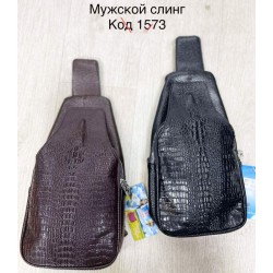 Сумка-слінг чоловіча, екошкіра, 3 шт, RoM_1573