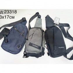 Сумка-слінг чоловіча, нейлон, 1 шт, RoM_23318