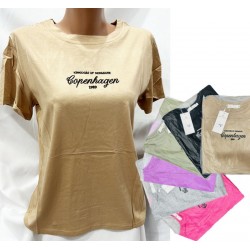 Футболка жіноча, коттон 5 шт (44-50 р) RZ4492_25073