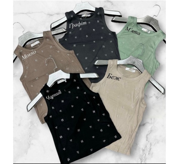 Майка женская коттон 3 шт (42-46 р) RZ4492_25069