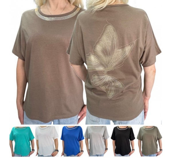 Футболка жіноча, коттон 3 шт (46-50 р) RZ4492_25054