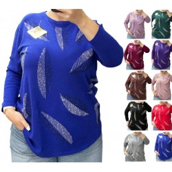 Светр жіночий 5 шт (52-60 р) кашемір RZ4492_25221