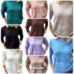 Светр жіночий 5 шт (46-50 р) кашемір RZ4492_25521