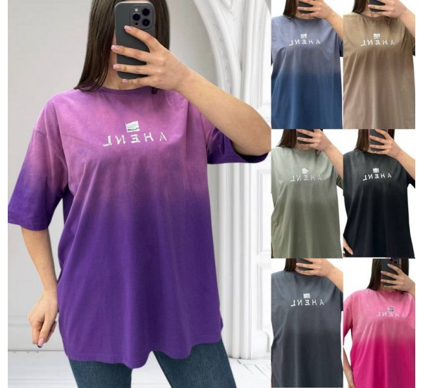 Футболка жіноча, коттон 3 шт (48-58 р) RZ4492_25108