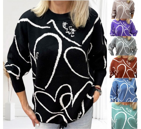 Светр жіночий 3 шт (48-54 р) кашемір RZ4492_25503