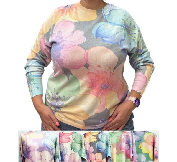 Светр жіночий 3 шт (48-54 р) кашемір RZ4492_25534