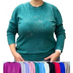 Светр жіночий 5 шт (50-56 р) кашемір RZ4492_25525