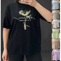 Футболка жіноча, коттон 5 шт (46-52 р) RZ4492_25032