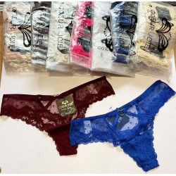 Труси жіночі, гіпюр 6 шт (S-XL) RZ3542_2203