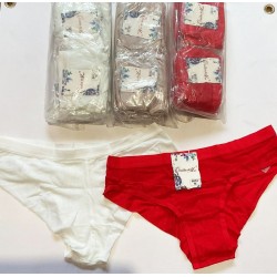 Труси жіночі, поліестер 6 шт (M-XL) RZ3542_6833